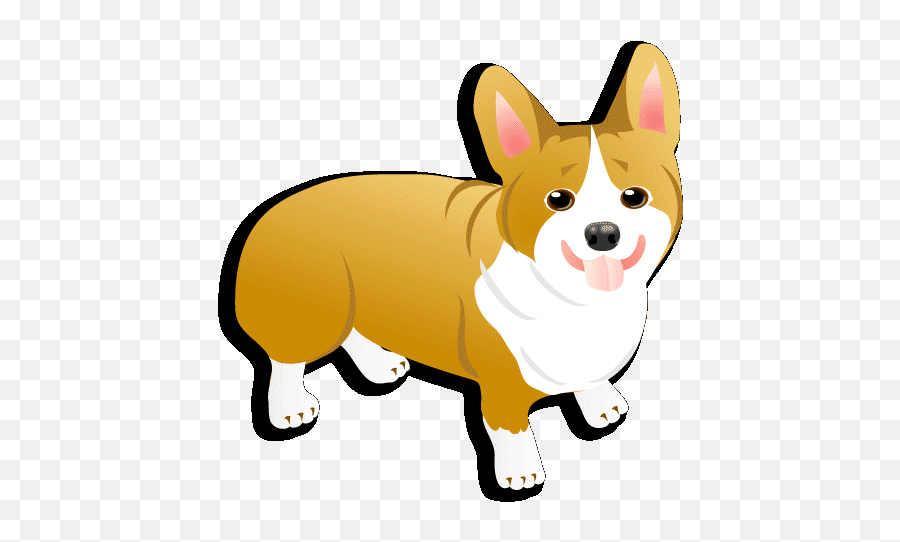 Free Corgi Dog Cliparts Download Free - Corgi Clipart Gif Emoji,Corgi Clipart
