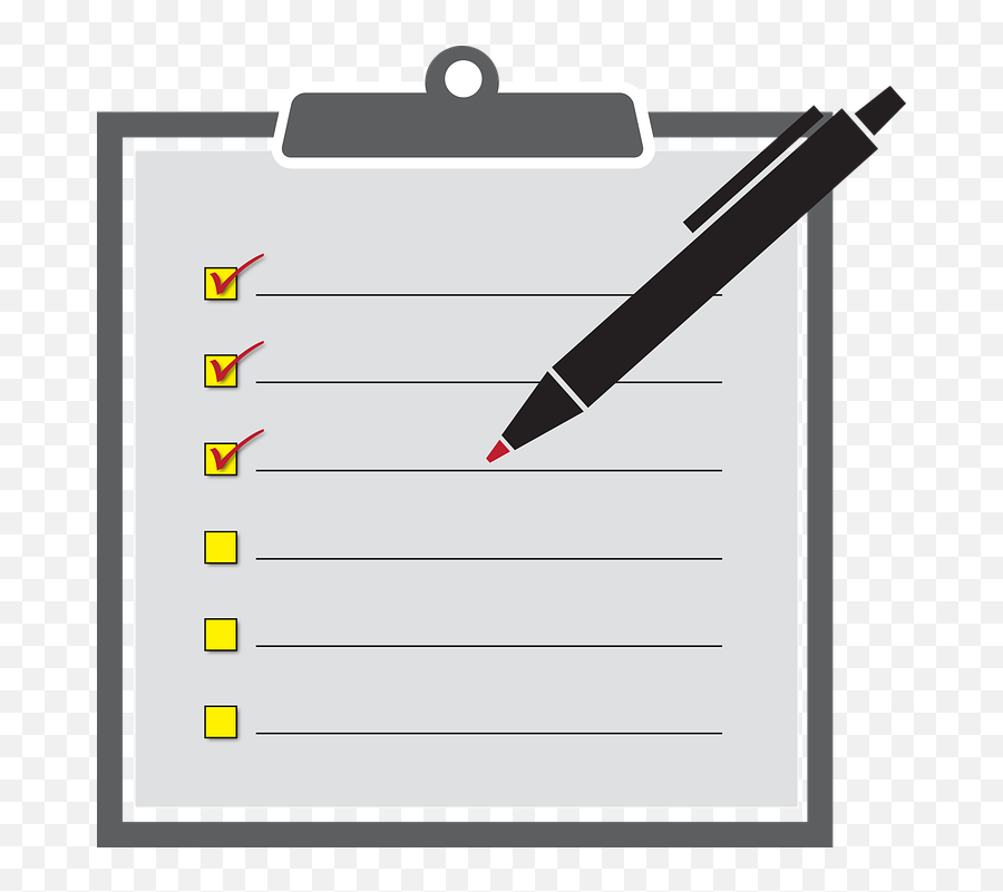 Checklist To Do Activities Boxes Checkmark Chores - Fidelity Of Implementation Emoji,Chores Clipart