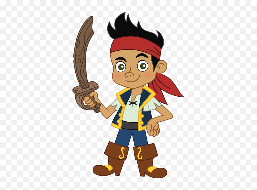 Jake Piratepng 15090 - Png Images Pngio Disney Junior Jake And The Neverland Pirates Emoji,Pirate Png