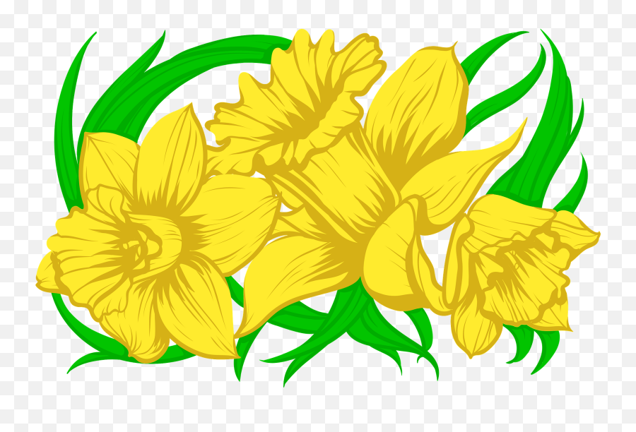 Daffodil Clipart - Lily Emoji,Daffodil Clipart