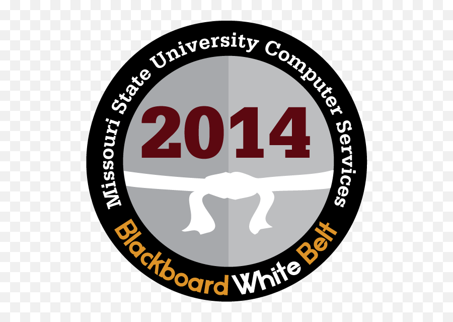 2014 Blackboard White Belt - Language Emoji,Blackboard Logo
