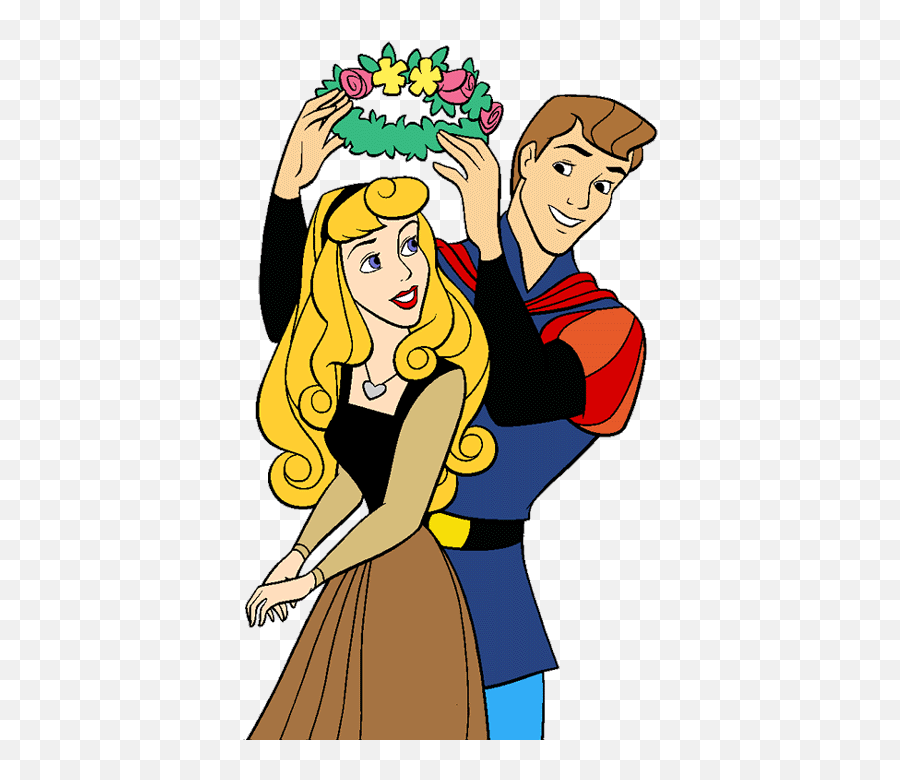Disney Princess And Prince Clipart - Clip Art Library Disney Prince And Princess Cartoon Emoji,Prince Clipart