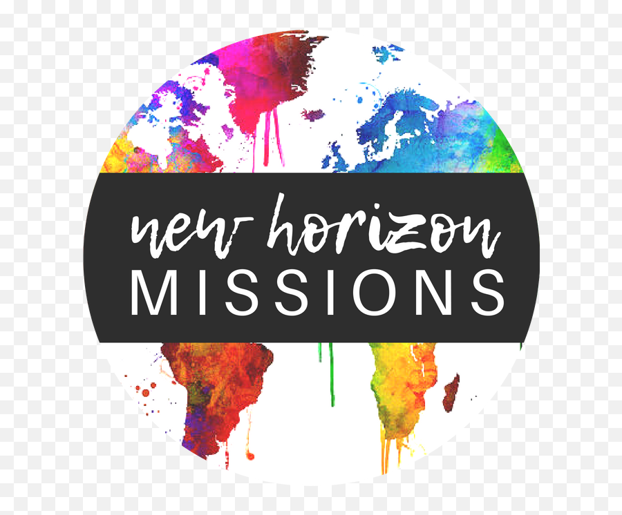 Missions - New Horizon Church Colorful Round World Map Emoji,Missions Logo