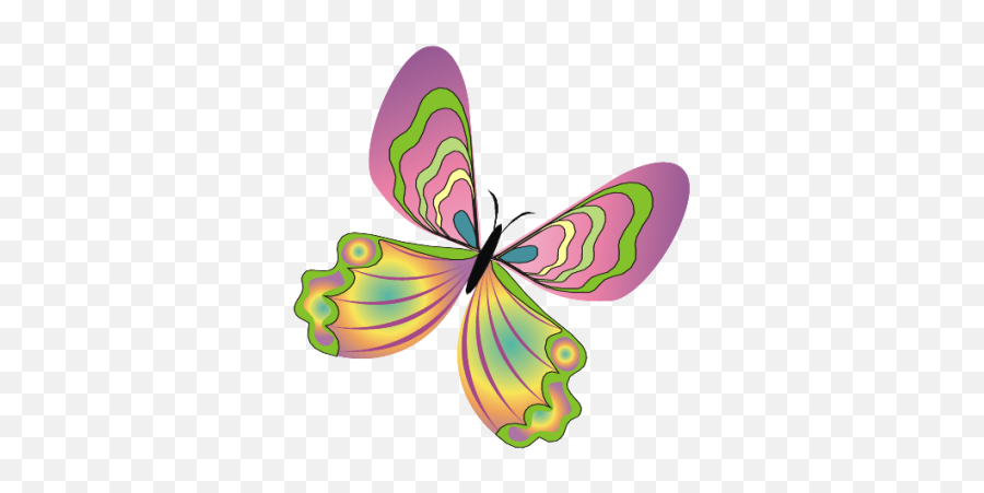 Mariposas Libélulas Imágenes Tamaño Grande Material - Spring Butterfly Clipart Free Emoji,Butterfly Outline Clipart