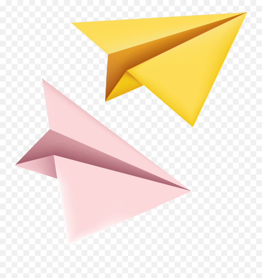 Paper Plane Transparent Background - Transparent Paper Craft Png Emoji,Paper Transparent Background