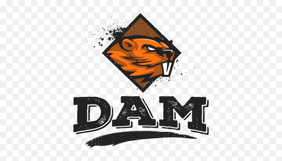 Dam Beaver Window Decal - Language Emoji,Beaver Logo