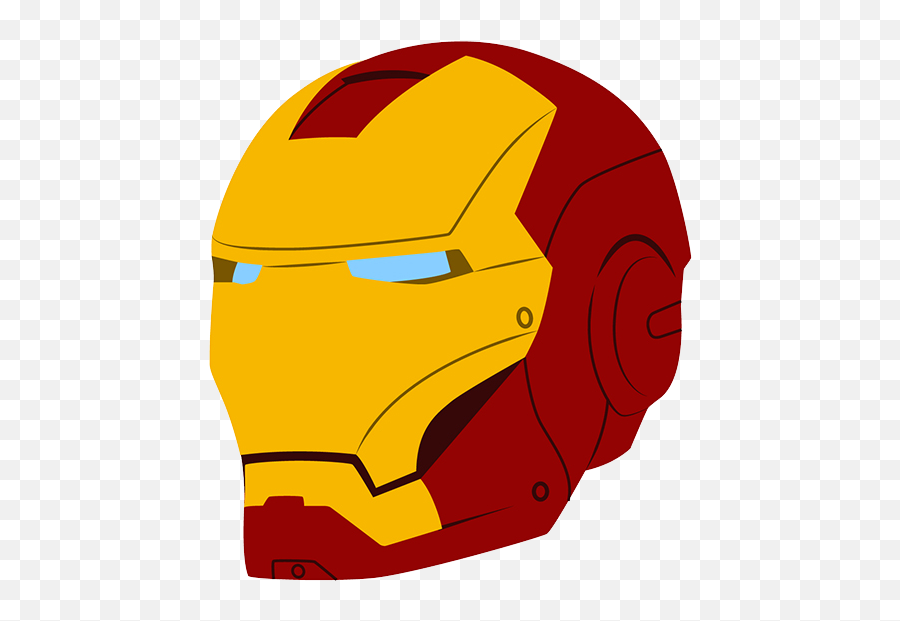 Clipart Of Man Face And Navigation - Iron Man Png Animated Iron Man Transparent Emoji,Man Png
