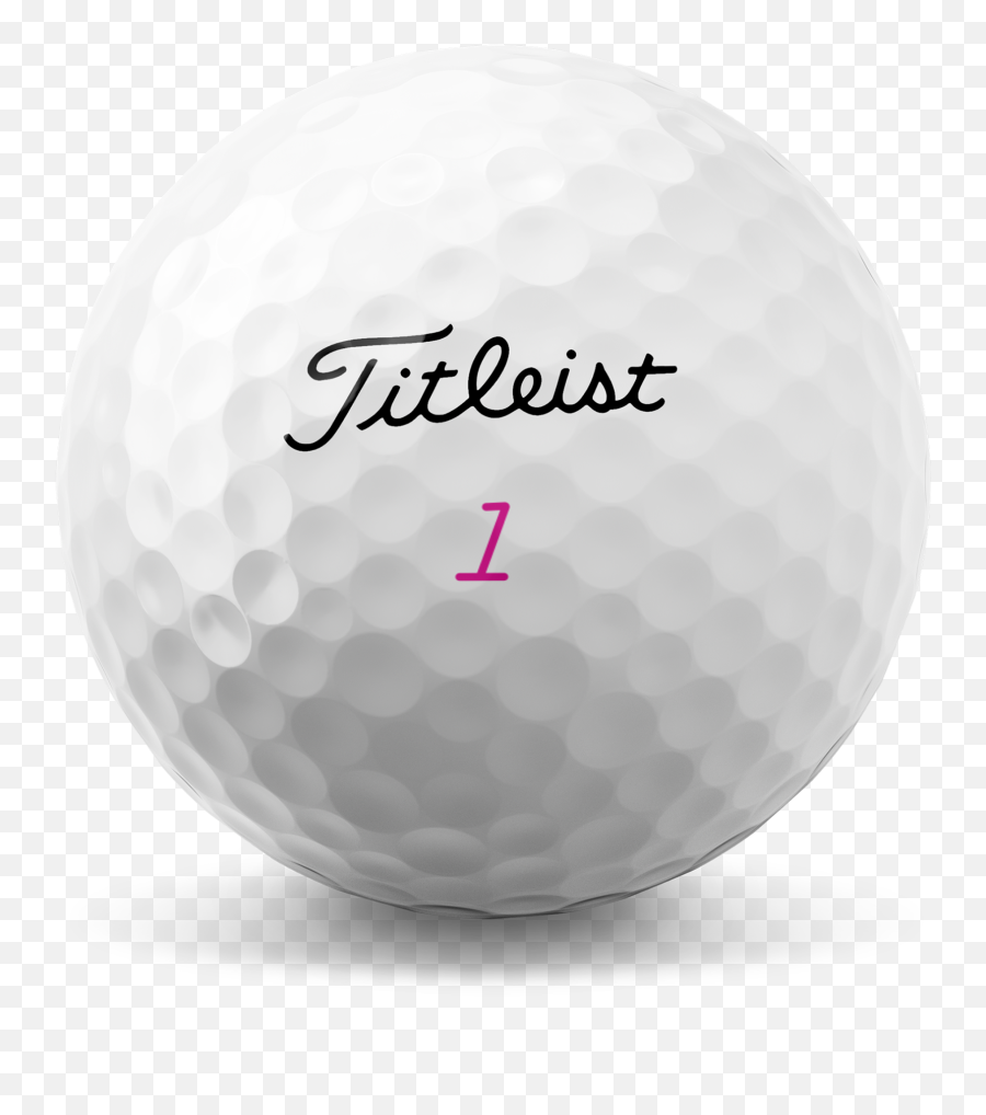 Pink Golf Balls - Titleist Emoji,Golf Ball Logo