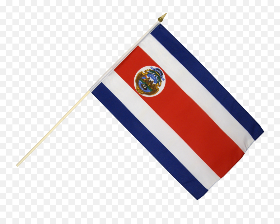 Costa Rica Flag - Costa Rica Hand Waving Flag Hd Png Bandera De Cos Ta Rica Emoji,Waving Flag Png