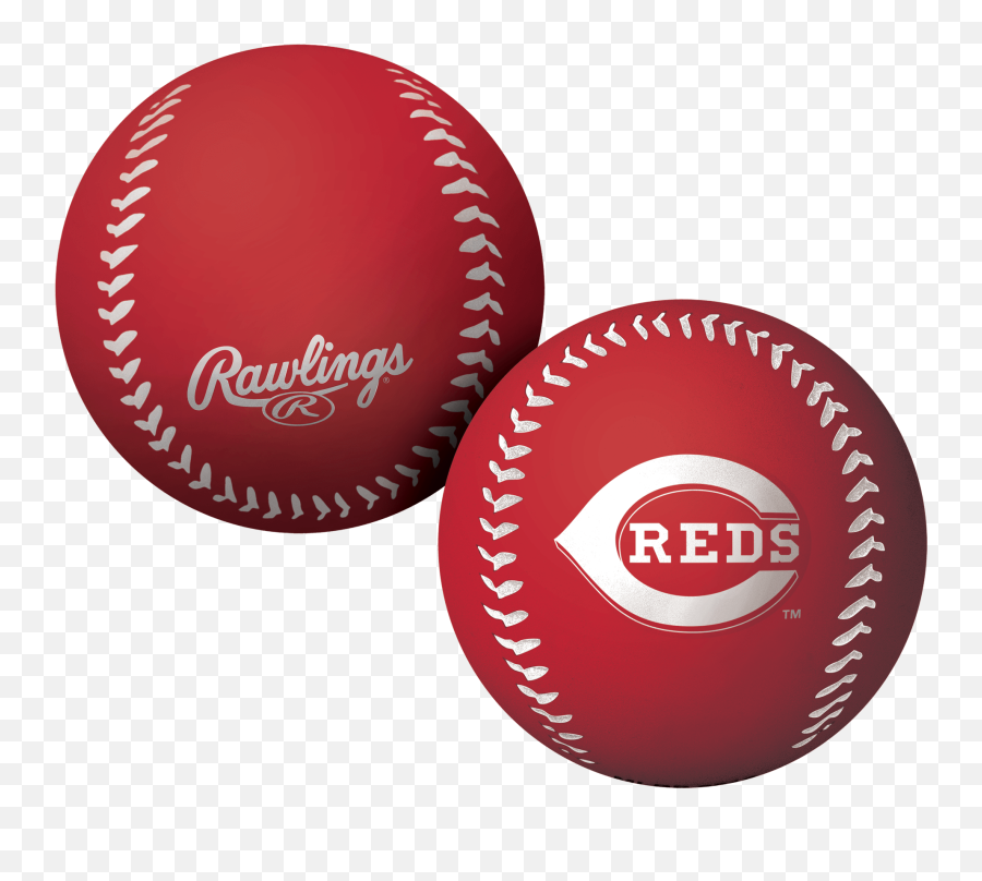 Red Mlb Cincinnati Reds Quick Toss Softee Baseball 4 - Colorado Rockies Purple Baseball Emoji,Cincinnati Reds Logo