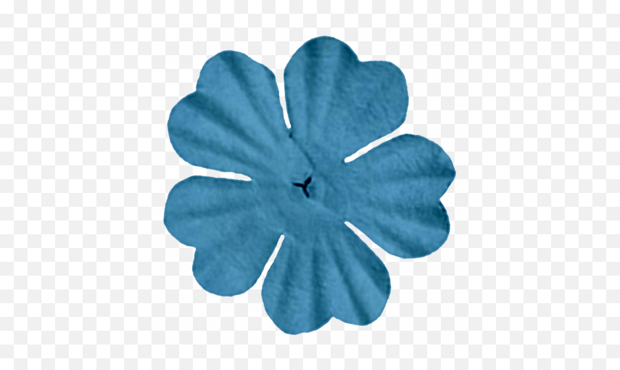 Dark Blue Flower Graphic By Marisa Lerin Pixel Scrapper Emoji,Blue Flowers Png