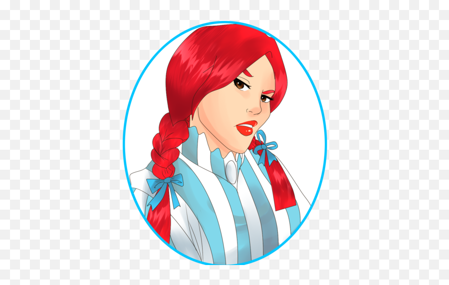 Wendys Girl Emoji,Wendy's Logo Girl