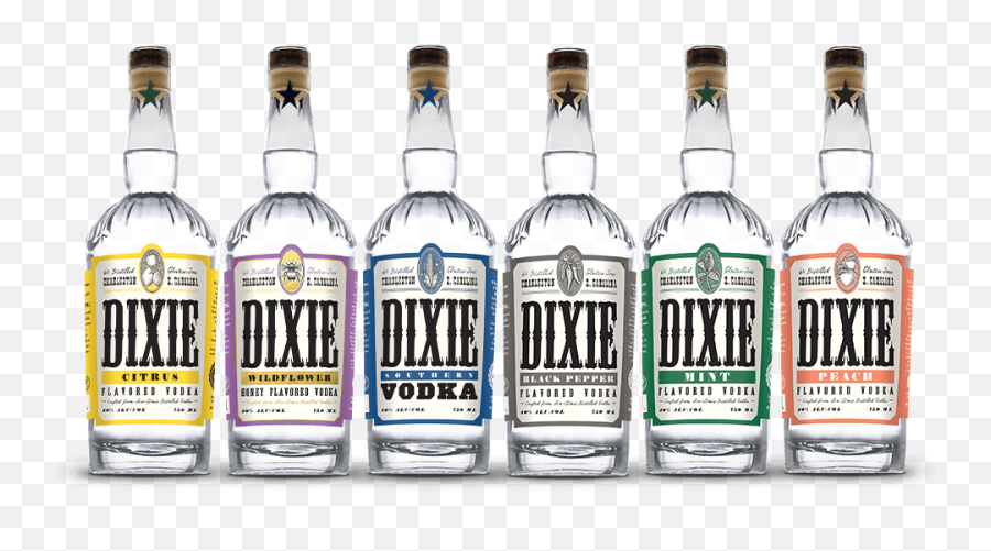 Dixie Vodka Gluten - Free Vodka Made In America Raised In Emoji,Dixie Logo