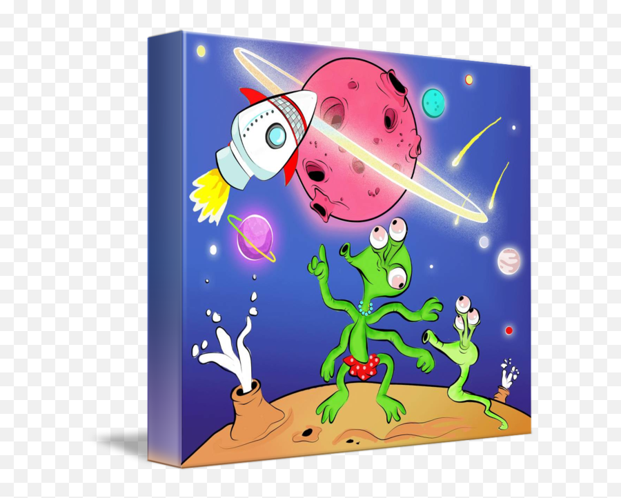 Alien To Red Moon By Shakila Malavige Emoji,Red Moon Png