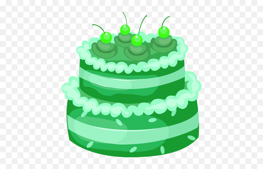 Boy Green Cake Clipart Png Images Download - Yourpngcom Emoji,Free Birthday Cake Clipart