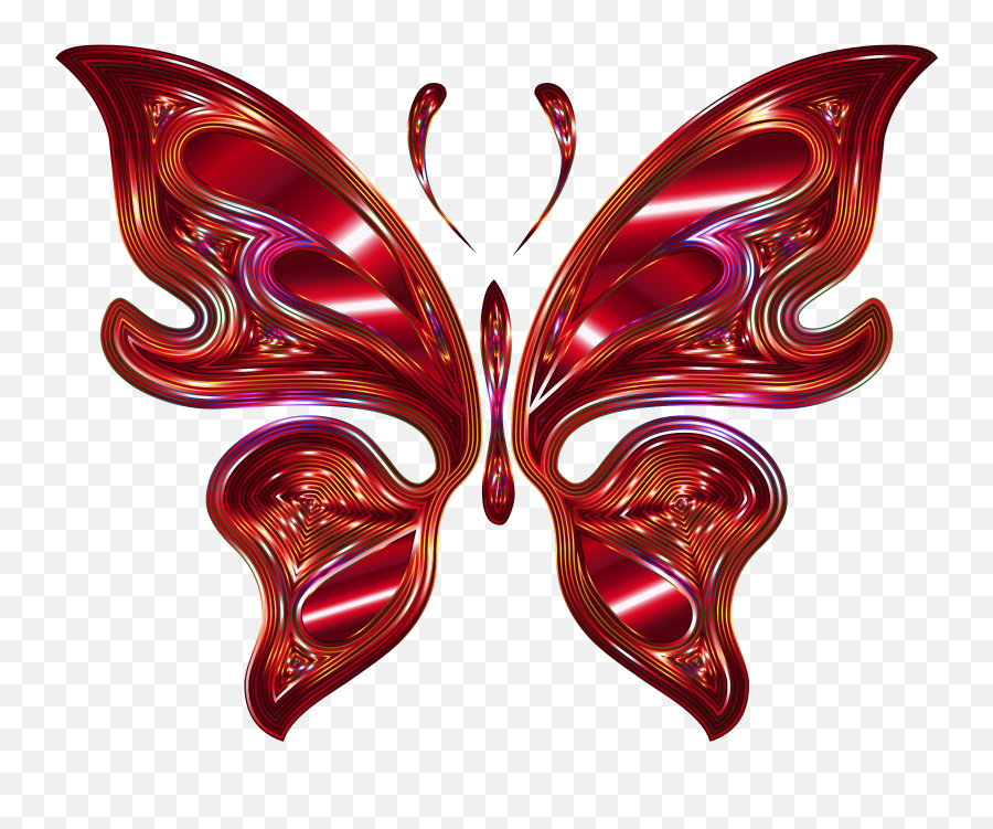 Download Hd Big Image - Iridescent Prismatic Butterfly Emoji,Butterfly Clipart Transparent