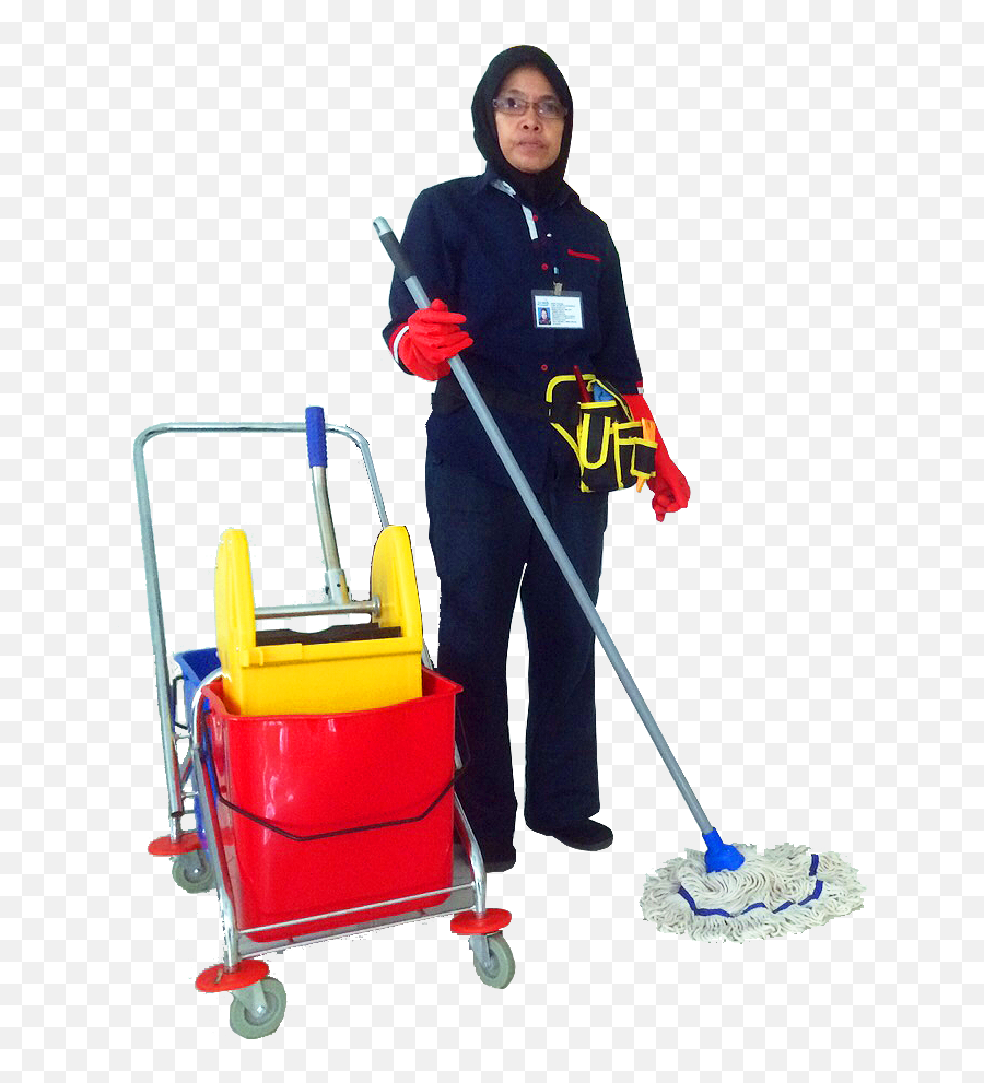 Mop Janitor Maid Service Vacuum Cleaner - Floor 694x910 Emoji,Custodian Clipart