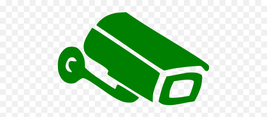 Green Security Camera Icon - Free Green Security Camera Icons Emoji,Surveillance Camera Clipart