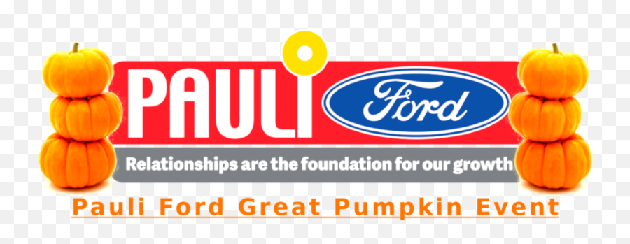 Great Pumpkin Event At Pauli Ford In St Johns Mifree Emoji,Ford Foundation Logo