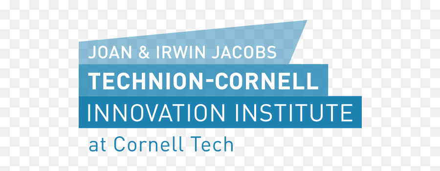 The Joan And Irwin Jacobs Technionu2013cornell Innovation Institute Emoji,Cornell Tech Logo