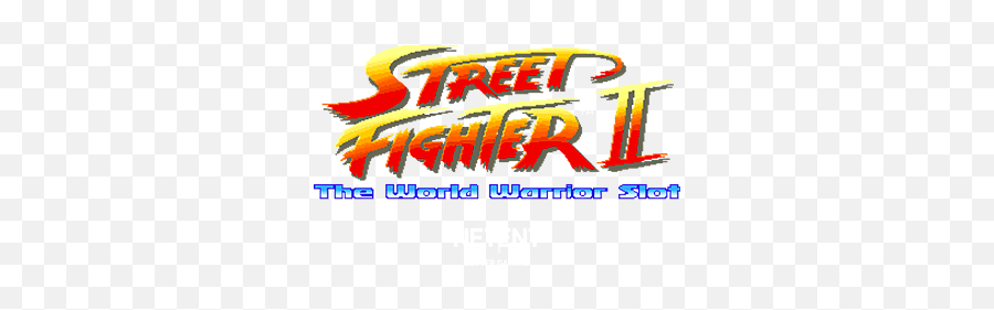Street Fighter Ii The World Warrior - Street Fighter 2 Slot Logo Emoji,Street Fighter Logo