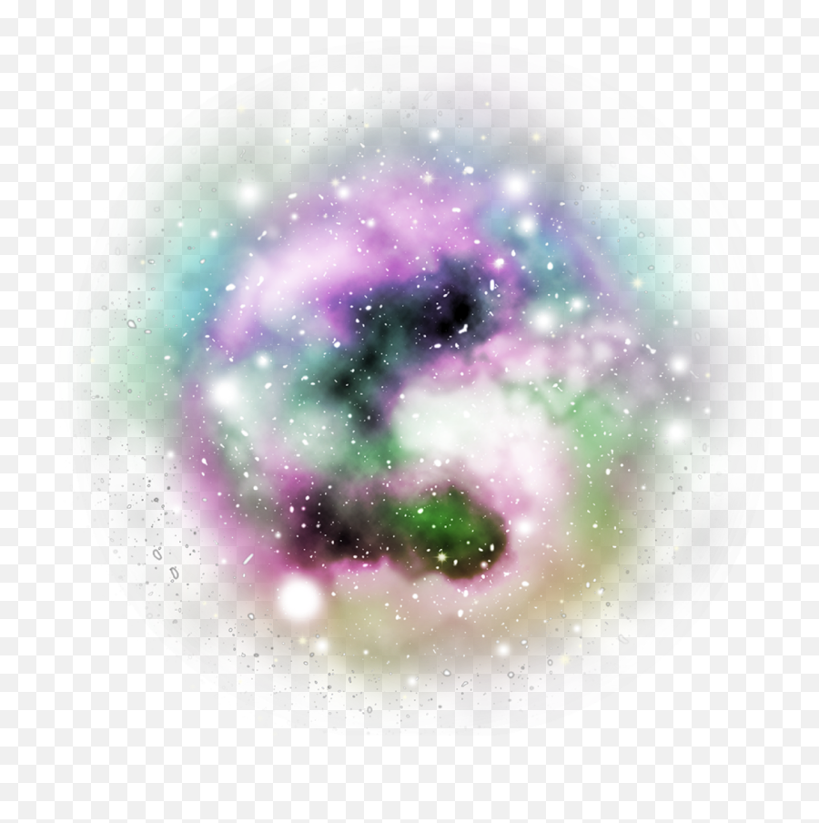 Download Hd Freetoedit Clipart Png - Transparent Nebula Emoji,Galaxy Clipart