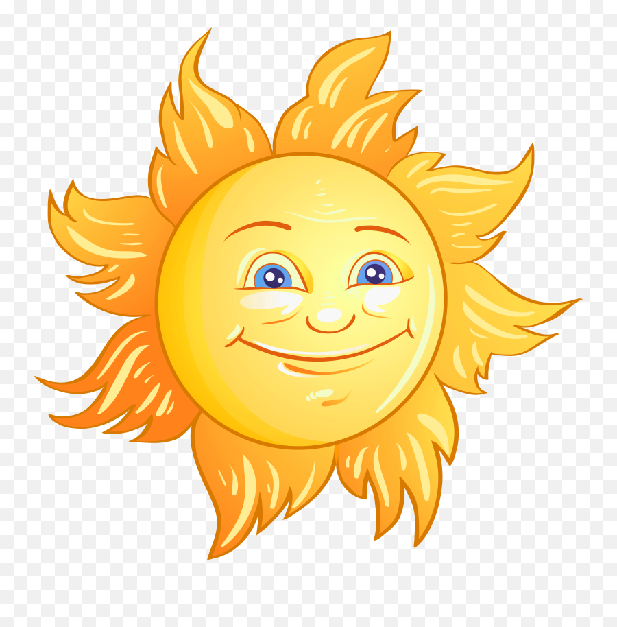 Library Of Face Sun Png Royalty Free Library Png Files - Transparent Background Sun Cartoon Transparent Emoji,Sun Clipart