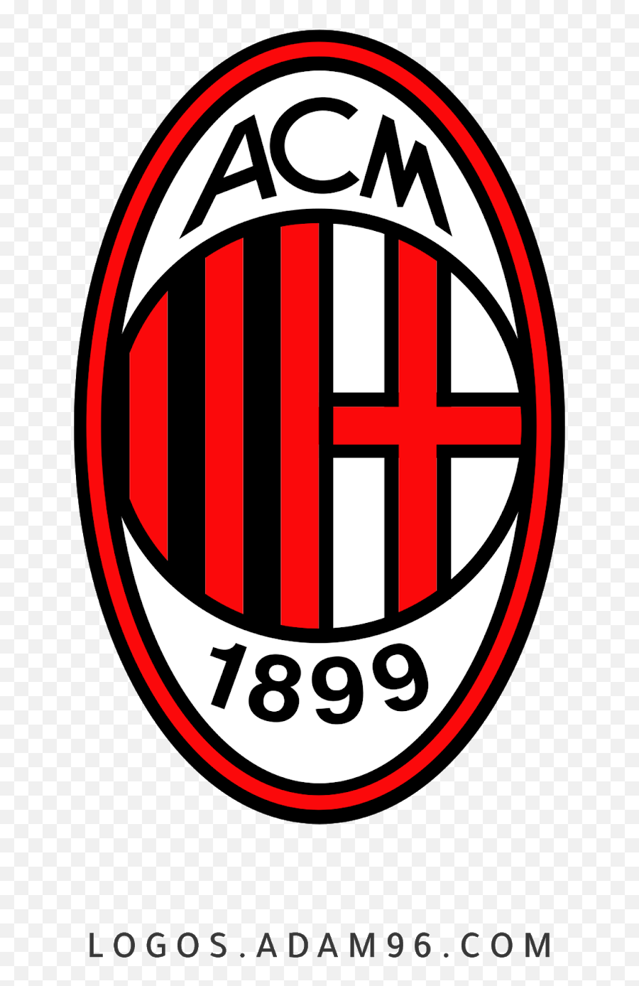Associazione Calcio Milan Png Ac Milan Logo Download - Ac Milan Emoji,Nba Logo Quiz