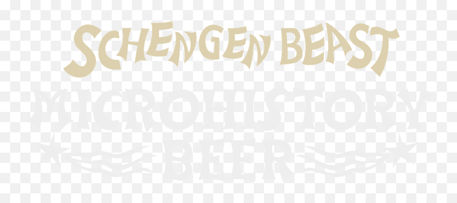 Schengen Beast - Micro History Beer Language Emoji,Beast Logo