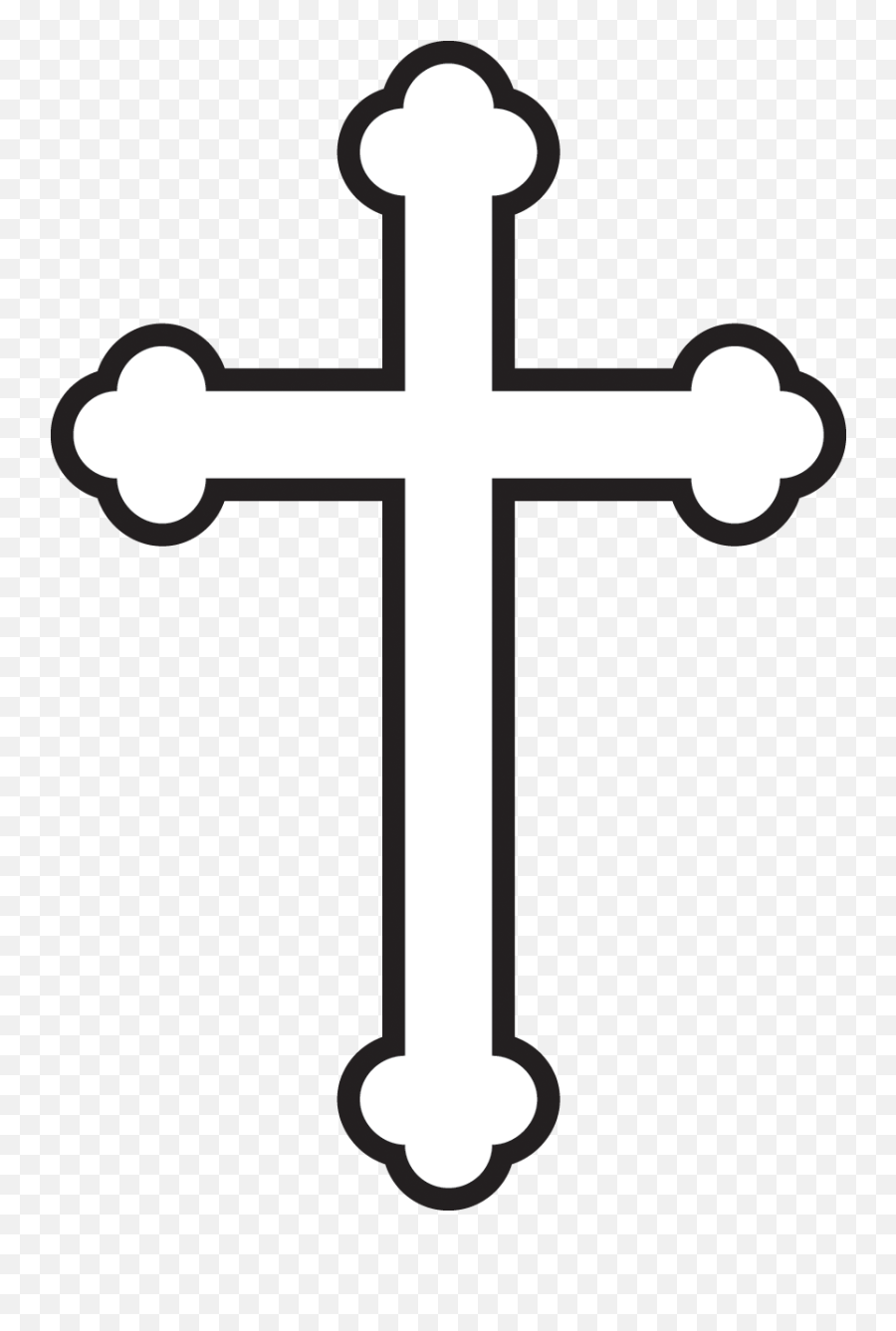 Crosses Images Clipart - Praying Hands With Cross Drawings Christian Cross Emoji,Prayer Hands Clipart
