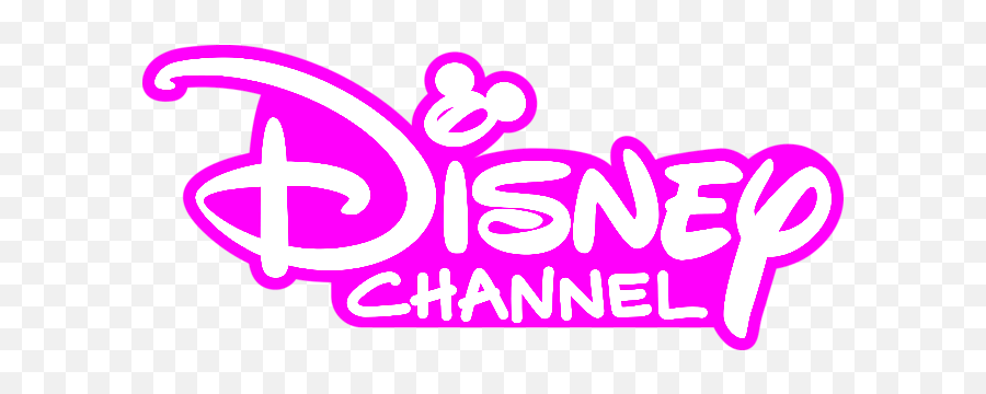 Download Disney Channel Pink Logo - Disney Channel Emoji,Disney Channel Logo