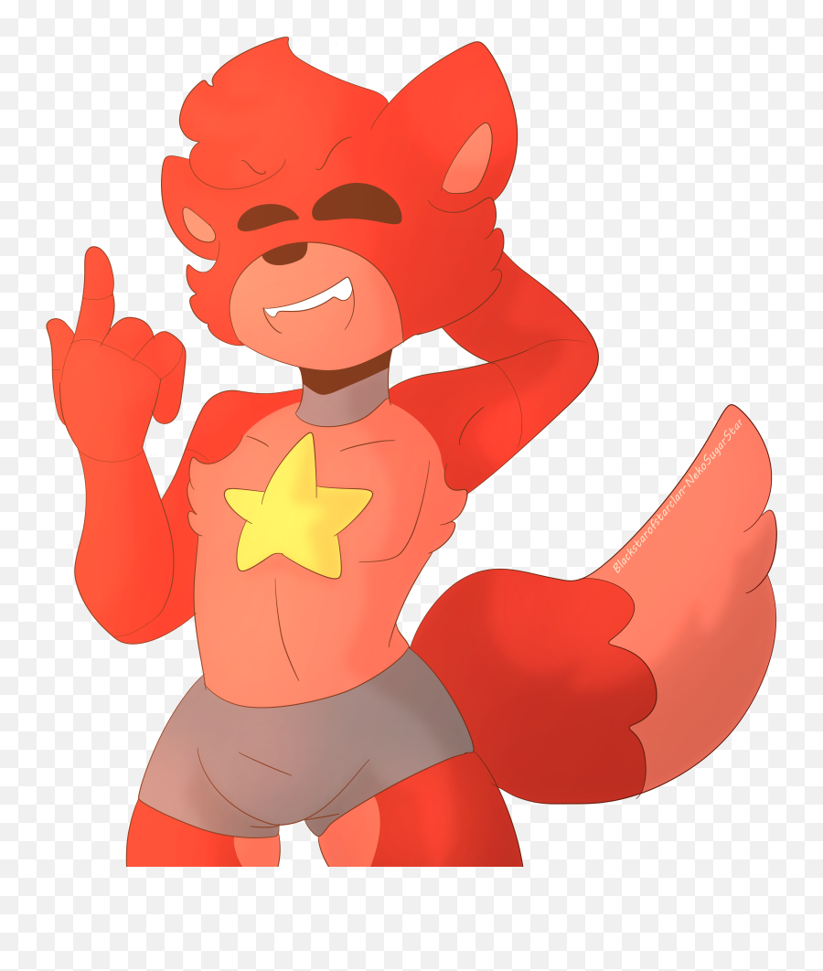 Hair Clipart Rockstar - Gif Rock Star Foxy Fnaf Emoji,Rockstar Clipart