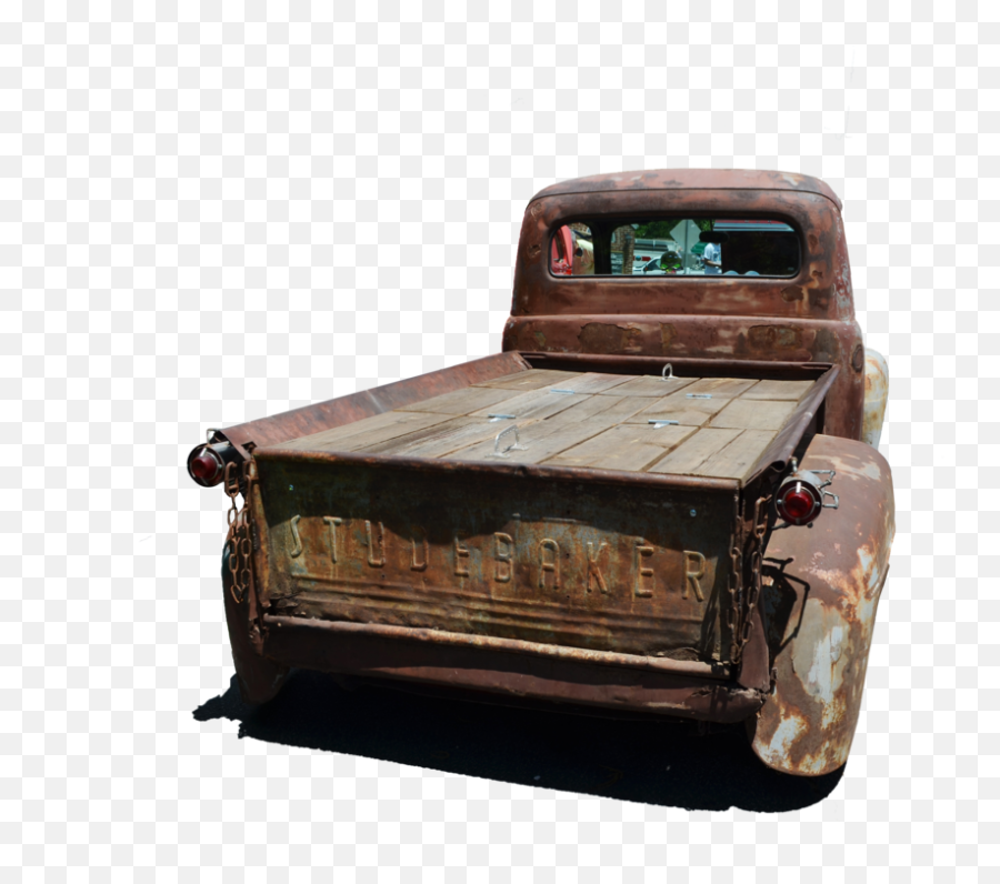 Vintage Pickup Truck Png Clipart - Rear View Old Truck Emoji,Vintage Truck Clipart