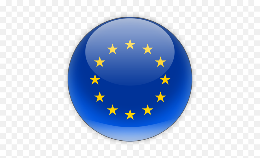 Drapeau Rond Europe Png Clipart - Full Size Clipart Eu Flag Icon Emoji,Europe Clipart