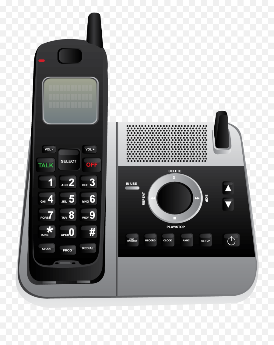 About The Same Time Cordless Telephones Were Being Emoji,Phones Clipart