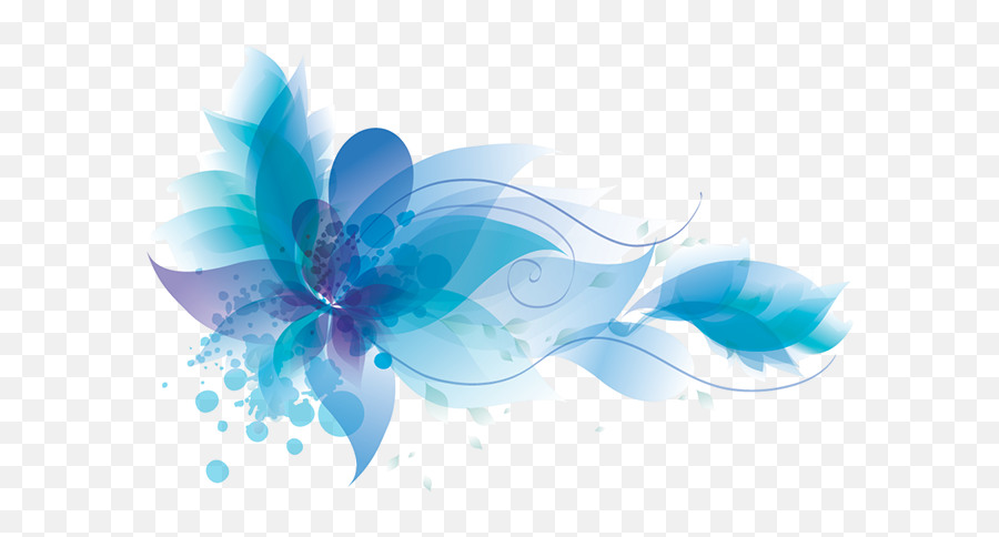 Aqua Blue Flower Png - Garden Design Ide 1261251 Png Emoji,Blue Flowers Png