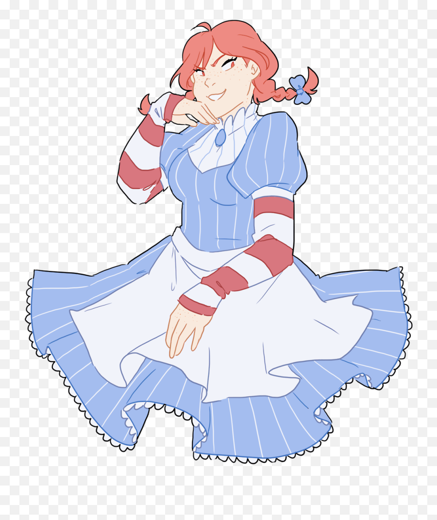 Sassy Lady Emoji,Wendy's Logo Girl