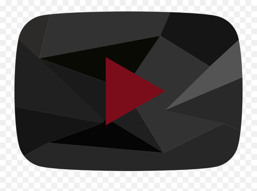 Youtube Red Diamond Play Button - Custom Youtube Logo Black And Red Emoji,Youtube Logo