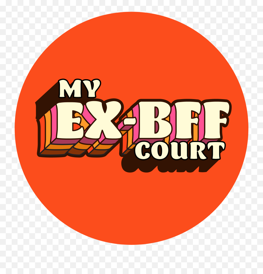 My Ex - Bff Court Logo Graphic Design Full Size Png Emoji,Ex Logo