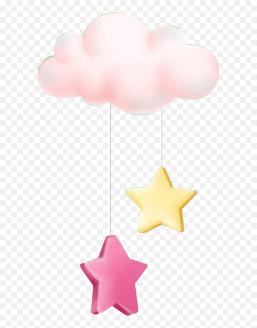 Ftestickers Clipart Cloud Stars Cute - Pink Animated Emoji,Cute Star Png