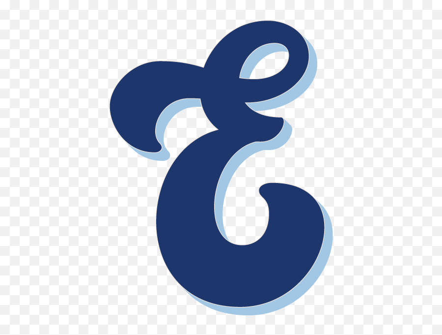 Evansville Otters Navy Blue E Insignia - March 16 2021 Emoji,Otter Logo