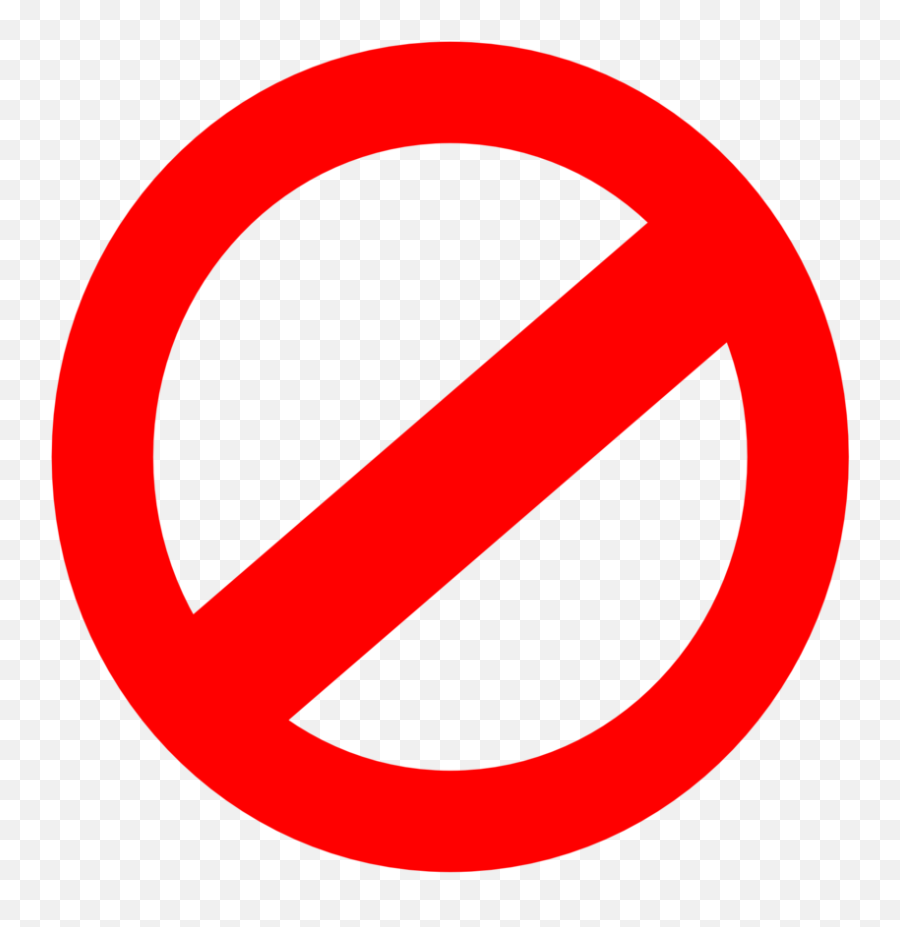 Free No Symbol Download Free Clip Art - No Symbol Emoji,No Clipart