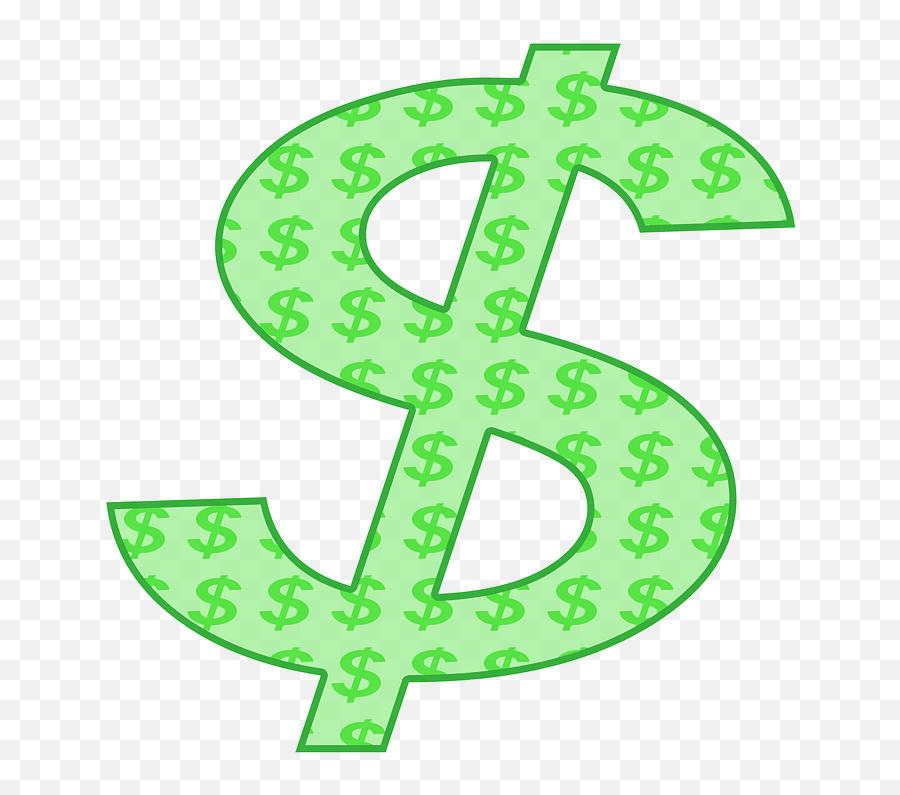 Dollar Symbol Clipart Free Download Transparent Png - Um Simbolo De Dinheiro Png Emoji,Dollar Clipart