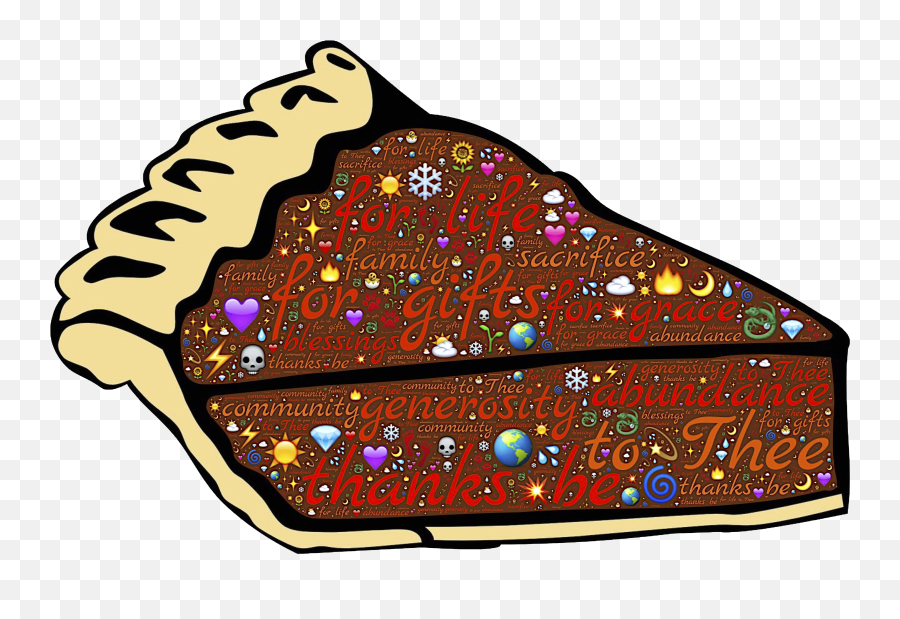 Download Thanksgiving Food Clipart - Pumpkin Pie Slice Clip Art Thanksgiving Thankful Art Emoji,Pumpkin Pie Clipart