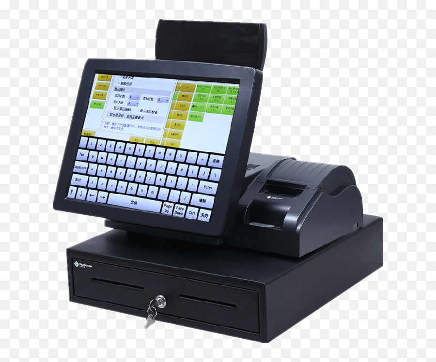 Cash Register Clipart Transparent Png - Stickpng Electronic Cash Register Terminals Png Emoji,Cash Clipart