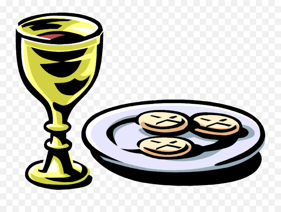 767872 Communion Clipart Communion Wafer - Catholic Bread And Wine Clipart Emoji,Communion Clipart
