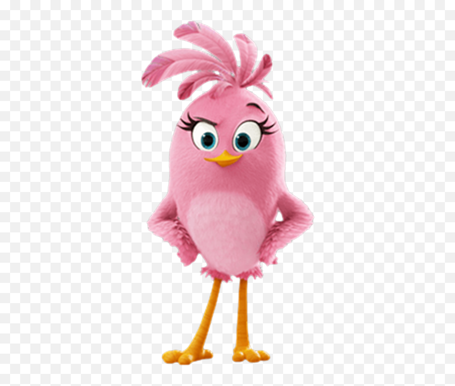 Bird Pink Owl Stuffed Toy Clipart - Angry Birds Stella Movie Emoji,Toy Clipart