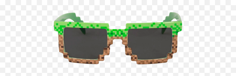 Pixel Sunglasses Png - Minecraft Party Glasses Emoji,Pixel Sunglasses Png