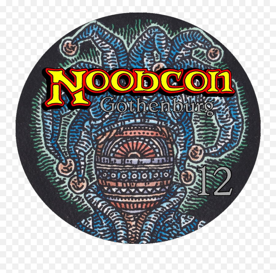 N00bcon Championship - Dot Emoji,Mtg Logo