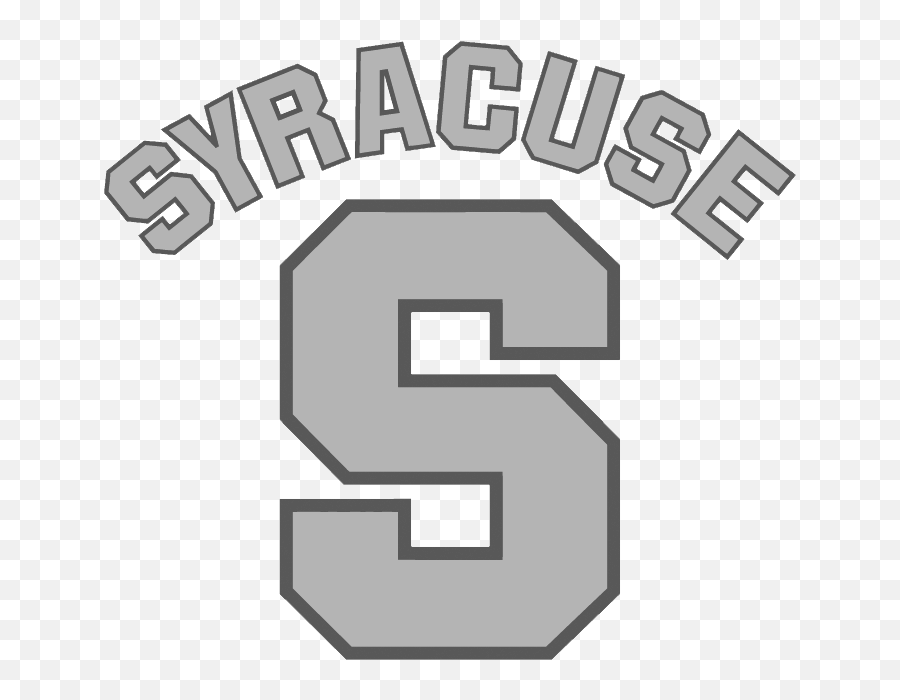 Syracuse University - Syracuse University Logo Black And White Emoji,Syracuse University Logo